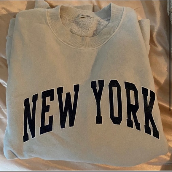 Brandy Melville Tops Copy New York Brandy Melville Crewneck Poshmark